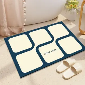 carpet toilet anti slip quick drying diatom mud soft mat super absorbent mat bathroom waterproof floor mats Bath Rugs