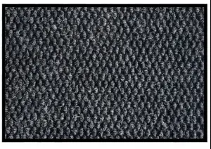 Indoor outdoor polyester material pineapple pattern door mat with anti slip PVC backing vinyl mat