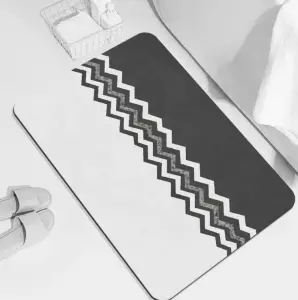 2025 Hot Sale Morandi Style Indoor Floor Mat Mud Scraping and Dedusting Doormat Dirt Resistant Water Absorbent mat
