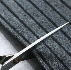 PVC carpet polyester mud scraping pad entrance door mat