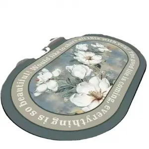 Super Absorbent Diatom Mud bath mat Soft Diatomite Bath Mat for Bathroom”HIGH QUALITY“ Carpet!