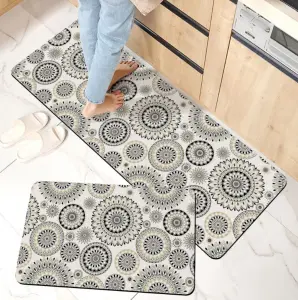 keset dapur 2 in 1 quick drying non slip diatom mud mats technology cloth soft diatom oil-proof diatomite mat