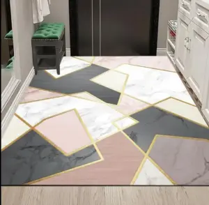 Wholesale modern style carpet custom crystal velvet carpet living room bedroom carpet