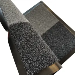 Professional factory scraping mud remove dust water absorption multifunction door mat