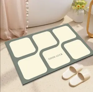 carpet toilet anti slip quick drying diatom mud soft mat super absorbent mat bathroom waterproof floor mats Bath Rugs