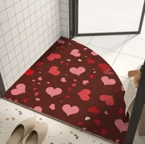 High Quality LOVE Series Anti Slip Backing Mat 8mm Thickness Pvc Mat Floor Mat For Home Entrance