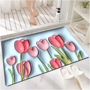 Water and stain resistant 3D Vision Rug