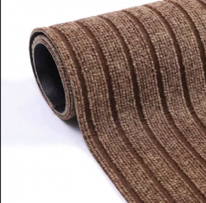 PVC carpet polyester mud scraping pad entrance door mat