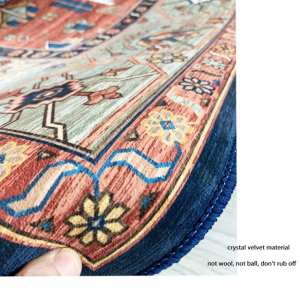 Hot Sale Home Rugs Decorative Rubber Non-Slip Floor Mat Custom Crystal Velvet Carpet 3D Printed Entrance Door Mat
