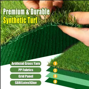 Wholesale Cheap Price Waterproof Fireproof Faux Turf Lawn Grass Carpet Artificial Grass For Carpet Landscaping