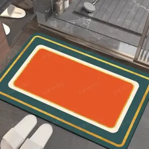 Carpet Toilet Anti slip Quick Drying Diatom Mud Soft Mat Super Absorbent Mat Bathroom Waterproof Floor Mats Bath Rug