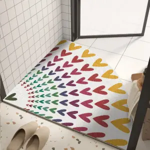 High Quality LOVE Series Anti Slip Backing Mat 8mm Thickness Pvc Mat Floor Mat For Home Entrance