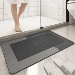 quick dry diatom shower water absorbent floor mat diatomite bath mats quick absorption non slip bathroom rug mat