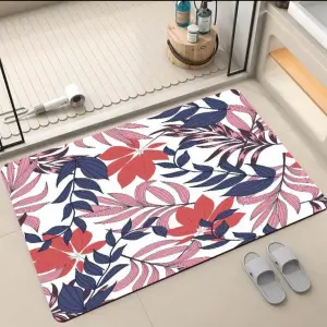 Absorbent Door Mats Diatom Mud Carpet Bath Mat for Bathroom and Floor Elegant Area Rugs & Sets
