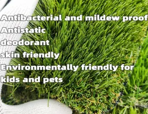 Premium Synthetic Artificial Grass Turf Natural and Realistic High Density Faux Grass Turf