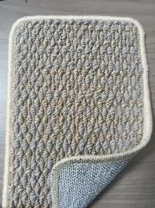 Pineapple Stripe DoorMat with TPE and clothes fabirc