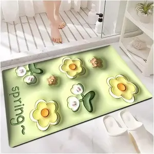 Water and stain resistant 3D Vision Rug