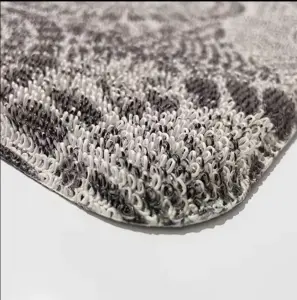 Organic plastic welcome personalized blank jacquard sublimation pvc front entrance custom door mat