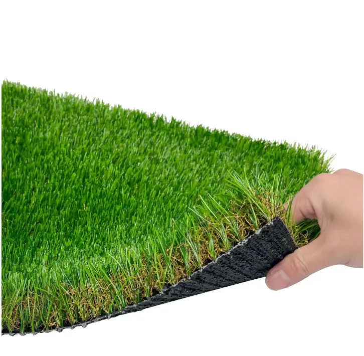 Customized Garden Lawn Carpet Synthetic Grass Green Color Grass Artificial Turf for Landscape Decor Featured Image