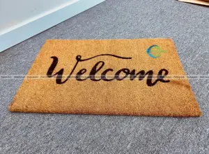 Heavy-Duty Coconut Coir WELCOME MATS RUGS Pet Mat from Vietnam Perfect for Scraping Dirt & Mud