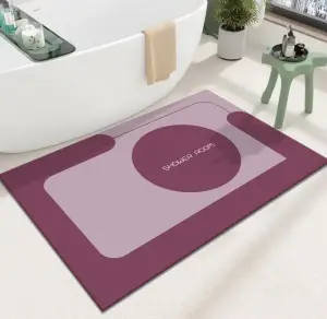 Carpet Toilet Anti slip Quick Drying Diatom Mud Soft Mat Super Absorbent Mat Bathroom Waterproof Floor Mats Bath Rugs