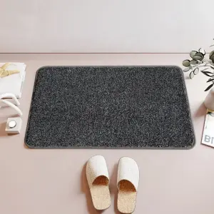 Quick Dry Soft and Durable Modern Anti Slip Doormat Rug Machine-Washable Cotton Bathroom Mat Non-Slip House Mat for Home Use