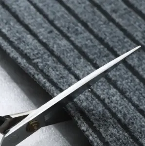 PVC carpet polyester mud scraping pad entrance door mat