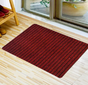 Custom Printed Comfy Standing Washable Anti Slip Carpet floor mats custom made kitchen rugs with seven stripes