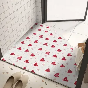 High Quality LOVE Series Anti Slip Backing Mat 8mm Thickness Pvc Mat Floor Mat For Home Entrance