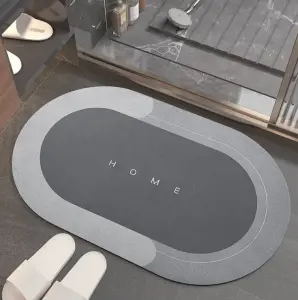 China Wholesale Easy Clean Super Absorbent Non-slip Bath Floor Mat Quick Dry Bathroom Mat Rug Kitchen Entrance Door Mats