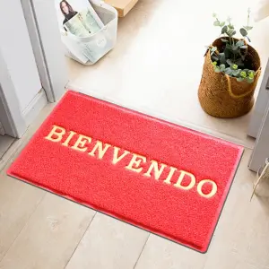 anti-slip waterproof custom embossed logo entrance mats pvc coil doormats indoor front welcome outdoordoor mats