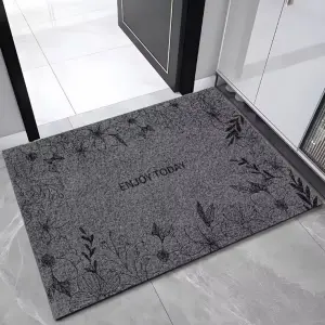 indoor silk floor mat mud scraping and dedusting doormat dirt resistant and ash absorbing outdoor doormat