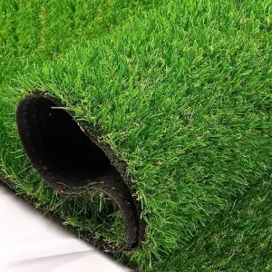 Playground durable large area plastic turf