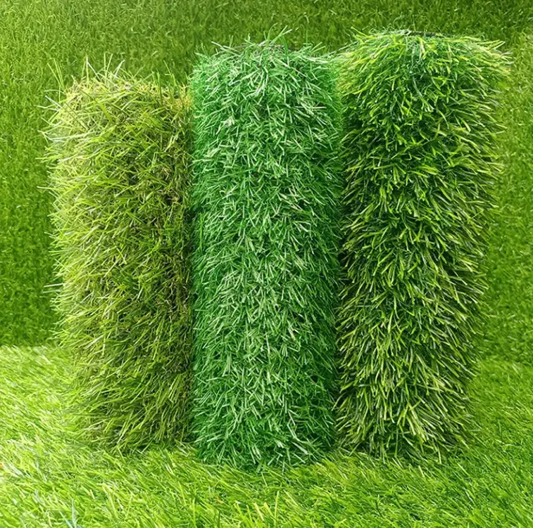 Natural Green Synthetic Grass Lawn Turf Artificial Grass Roll Carpet for Sports Flooring Featured Image
