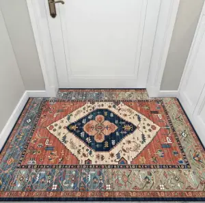Hot Sale Home Rugs Decorative Rubber Non-Slip Floor Mat Custom Crystal Velvet Carpet 3D Printed Entrance Door Mat