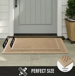 Blank Doormat Entrance Outdoor Front Sublimation Door Mat Custom Rubber Door Mats for Home