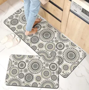 Kitchen Floor Mat Diatom Mud Pad Super Absorbent Bath Pad Anti-Slip Carpet Kitchen Mats