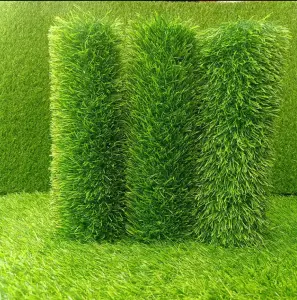 Natural Green Synthetic Grass Lawn Turf Artificial Grass Roll Carpet for Sports Flooring
