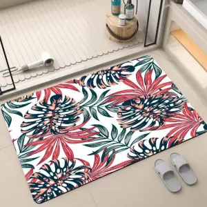 Absorbent Door Mats Diatom Mud Carpet Bath Mat for Bathroom and Floor Elegant Area Rugs & Sets