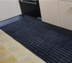 Door Mat Stripes Surface PVC Seven Striped Floor Way Carpet
