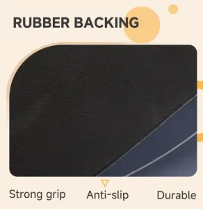 Free Sample Soft Water Absorbent Black Color Welcome Floor Indoor Mini Bathroom Rug Set Natural Rubber Bath Mat