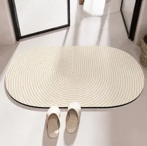 Kitchen Floor Mat Diatom Mud Pad Super Absorbent Bath Pad Anti-Slip Carpet Kitchen Mats