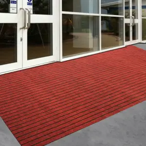 Custom Weather-Resistant Rain Snow Absorbent Anti-slip Carpet Door Mat Roll