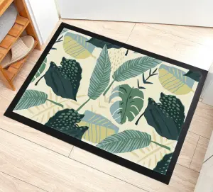Custom Non-Slip Modern Welcome Design Logo Floor Doormats Entrance Rubber Floor Mat Carpet Rug