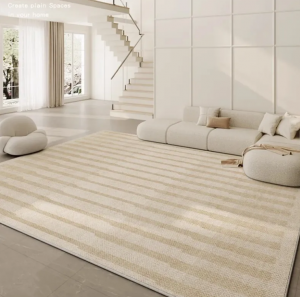 Washable luxury Non-Slip Faux Cashmere Modern fluffy floor Living Room Carpet and Area Rug