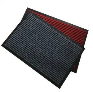 Stripes Surface Plastic PVC Double Striped Floor Mat Way Carpet Door Mat