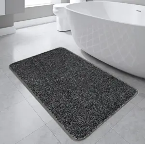 Quick Dry Soft and Durable Modern Anti Slip Doormat Rug Machine-Washable Cotton Bathroom Mat Non-Slip House Mat for Home Use